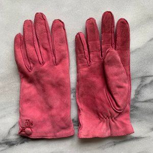 Ralph Lauren Suede Gloves